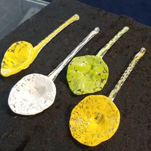 Glass blown flowers